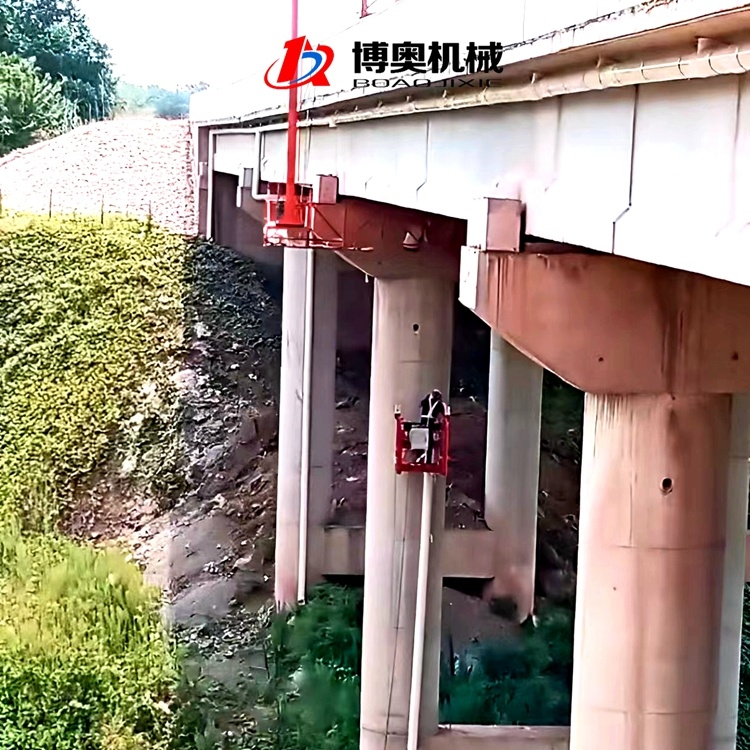 Q5M電動型橋(qiáo)梁排水管安裝(zhuang)施工車