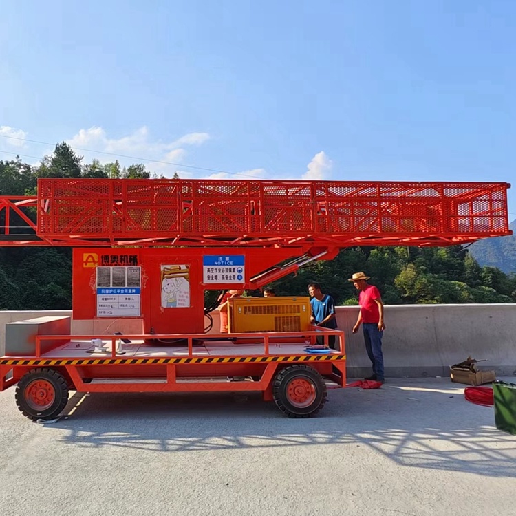 液壓橋梁落(luò)水管安裝施工設(shè)備功能齊全