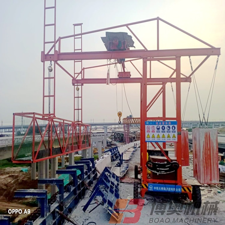 新型防撞牆(qiang)模闆施工台(tái)車