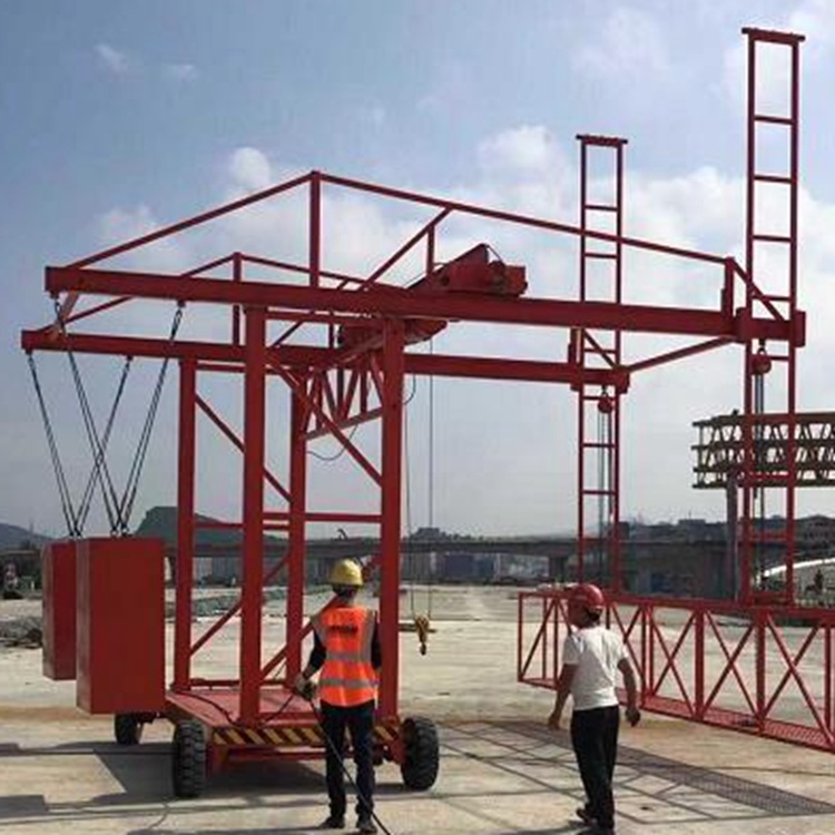 咸阳尔易金属制造集团(急速版)橋(qiáo)梁防撞(zhuang)牆模闆(pan)拆裝安(ān)全施工(gōng)台車