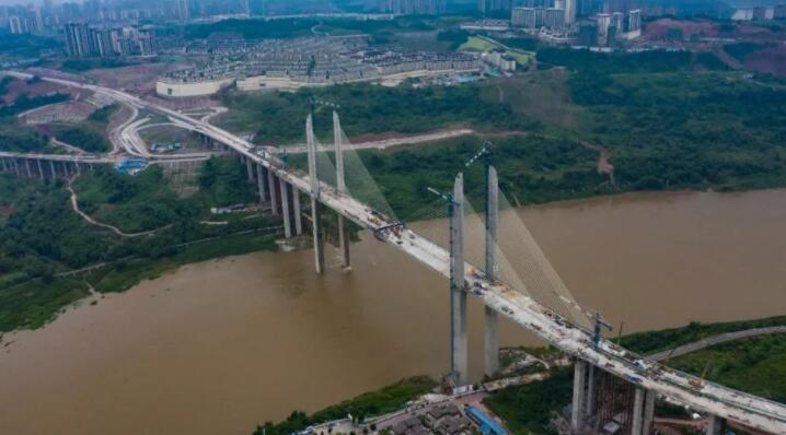 蔡(cai)家嘉陵江大橋順(shùn)利合龍 計劃年内(nei)通車