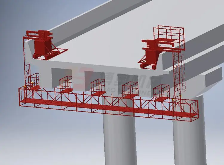 橋梁吊籃梁底(dǐ)檢查平台