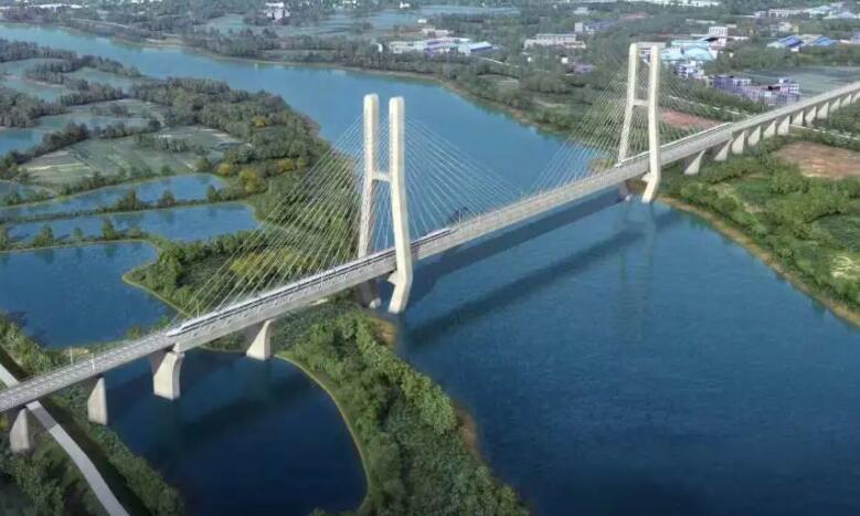 廣汕高(gāo)鐵增江(jiāng)特大橋(qiáo)即将合(hé)龍