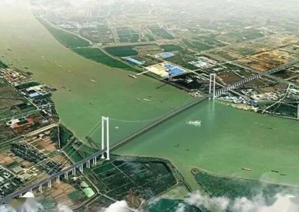 儀征龍潭(tan)長江大橋(qiáo)最新進展(zhan)